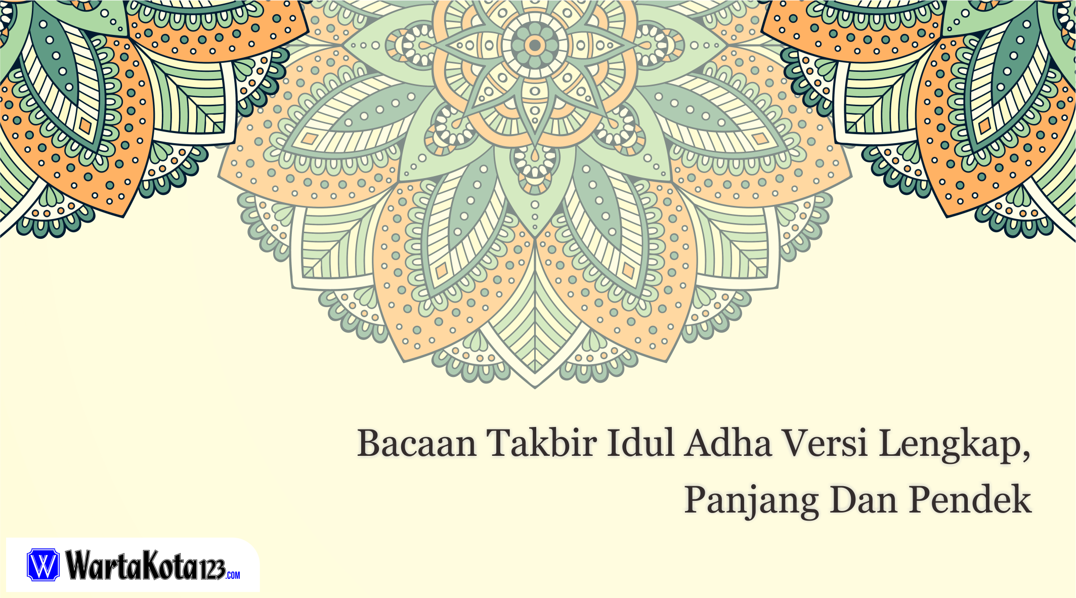 Takbir idul adha